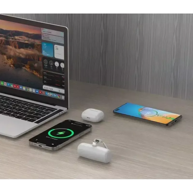 Pārnēsājams akumulators Powerbank P5 PLUG-IN 5000mAh