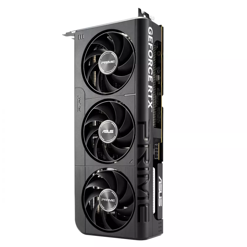 Grafikas karte ASUS GeForce RTX 5060 — 8 GB GDDR7, 128 bitu, PCIe 5.0, 3x DisplayPort 2.1b + 1x HDMI 2.1b, 2595 MHz OC, 3 ventilatori, 268.3 mm