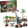 LEGO Jurassic World komplekts 76973 — Raptors un titanozaurs ar 3 figūrām, 582 detaļām, vecumam 7+