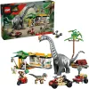 LEGO Jurassic World komplekts 76973 — Raptors un titanozaurs ar 3 figūrām, 582 detaļām, vecumam 7+
