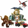 LEGO Jurassic World Air Mission ar Quetzalcoatlus un Spinosaurus 76976 — 984 gab., 4 minifigūras, vecumam 8+