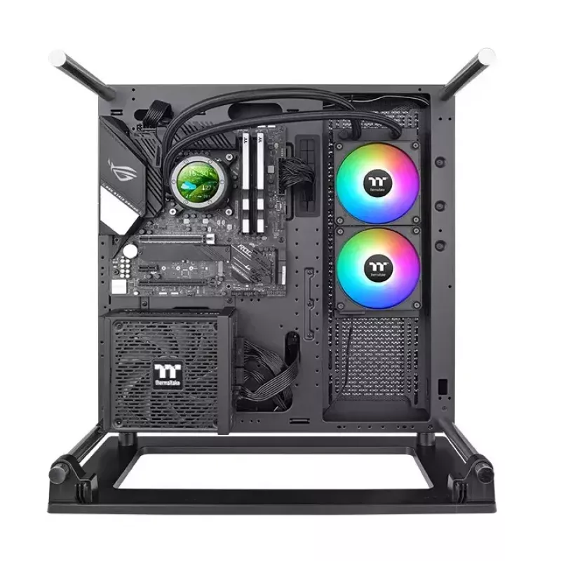 Šķidruma dzesēšanas komplekts Thermaltake CL-W414-PL12SW-A 12 cm melns