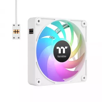 Ventilators Thermaltake CT120 EX ARGB Sync PC dzesēšanas ventilators balts 3 ventilatoru komplekts