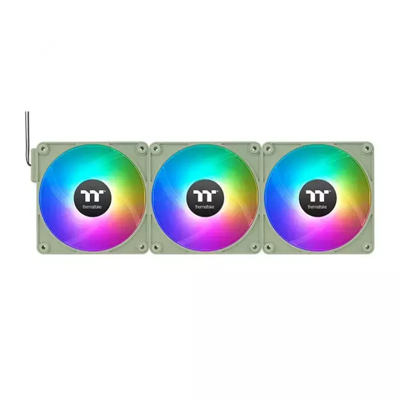 Ventilators Thermaltake CT120 EX ARGB Sync Matcha zaļa 12cm 68cfm hidraulisks