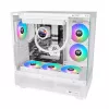 Ventilators Thermaltake CT140 EX ARGB Sync PC dzesēšanas ventilators balts (3 ventilatori iepakojumā)