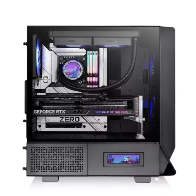 Thermaltake Ceres 330 TG Midi Tower Melns datora korpuss