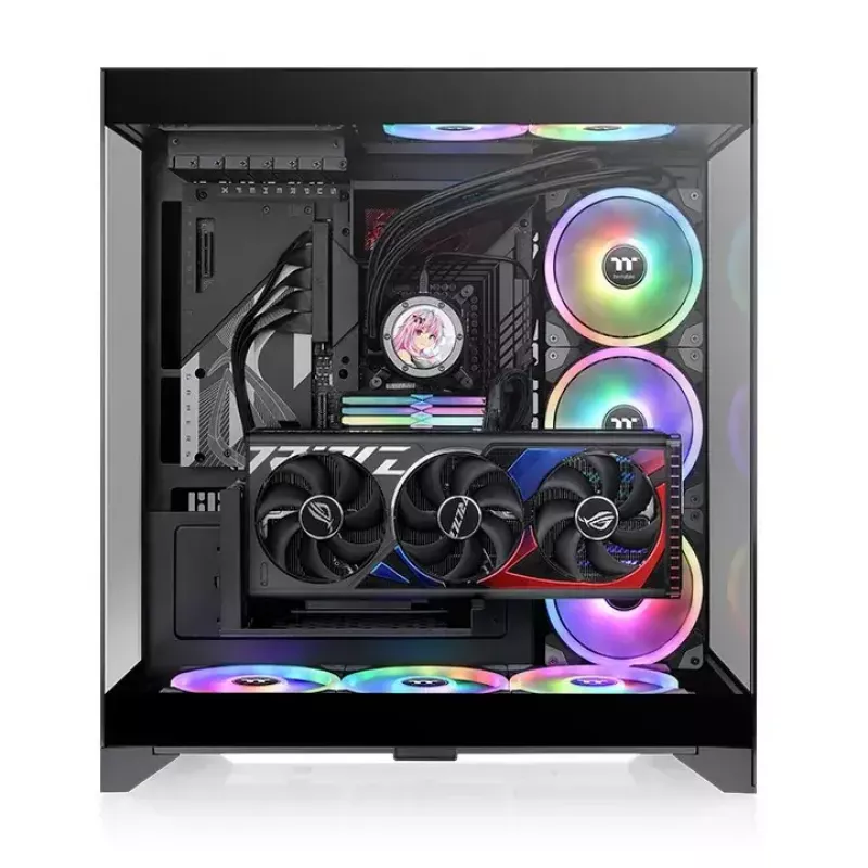PC Case Thermaltake CTE E550 TG Midi Tower Melns