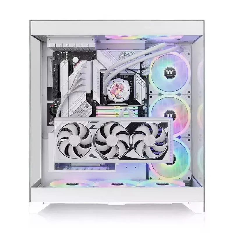 Thermaltake CTE E550 TG Midi Tower balts datora korpuss