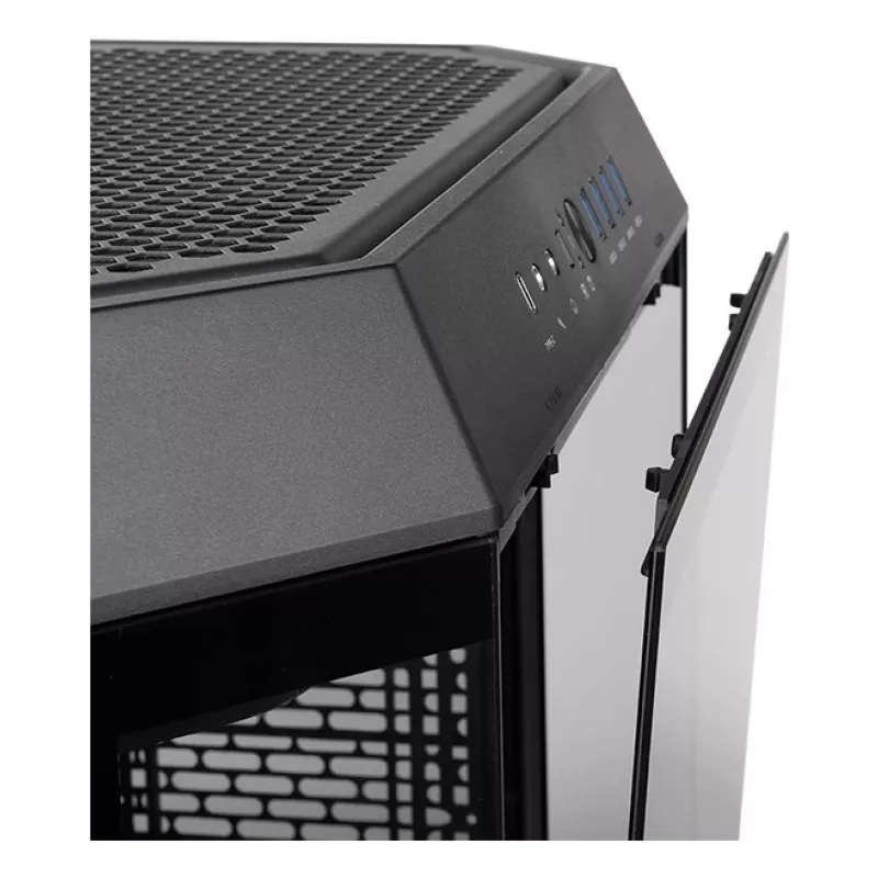 THERMALTAKE korpuss Mid Tower - The Tower 600 - Melns