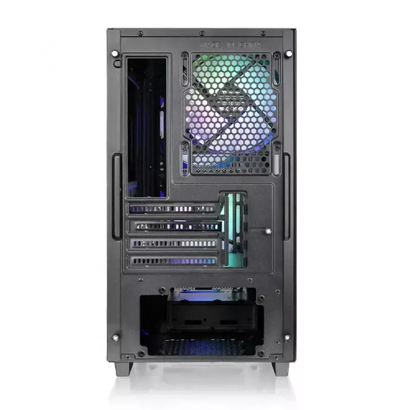 PC korpuss Thermaltake Versa H16 TG ARGB Micro Tower melns