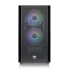PC korpuss Thermaltake Versa H16 TG ARGB Micro Tower melns