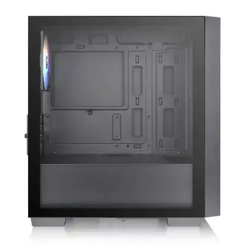 PC korpuss Thermaltake Versa H16 TG ARGB Micro Tower melns