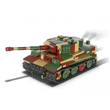 Mēroga modeļa būvēšanas komplekts Cobi Pz.Kpfw. VI Tiger Ausf. E 1:35 mērogā, detalizēts ķieģeļu komplekts