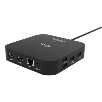 Dokstacija ITEC USB-C Dual HDMI C31DUALHDMIDOCKPD — Dual 4K 60Hz, 100W Power Delivery