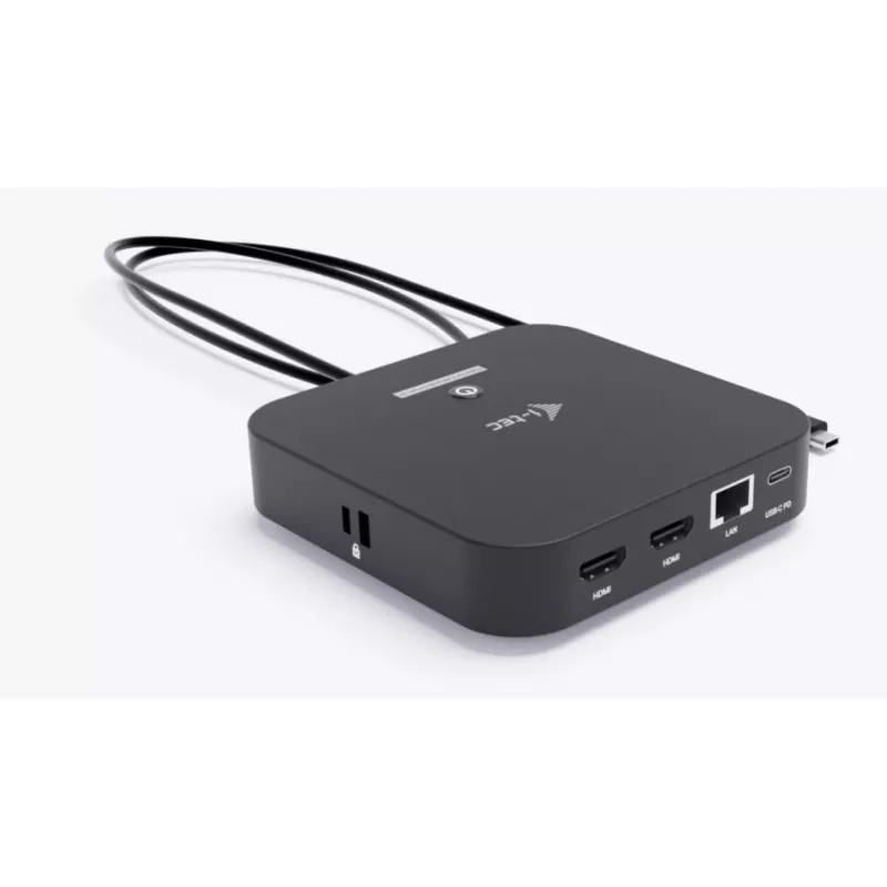 Dokstacija ITEC USB-C Dual HDMI C31DUALHDMIDOCKPD — Dual 4K 60Hz, 100W Power Delivery