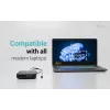 USB-C dubultais HDMI adapteris ITEC C31DUALHDMIDPD100 — dubultais HDMI 4K@60Hz, USB-C strāvas padeve 100 W