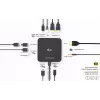 i-tec USB-C DP Dual HDMI dokstacija ar Power Delivery 100 W + universālais lādētājs 100 W