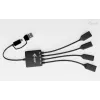 i-tec USB-C/USB-A kabeļa centrmezgls 4 pieslēgvietas (2x USB-C, 2x USB-A)
