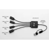 i-tec USB-C/USB-A kabeļa centrmezgls 4 pieslēgvietas (2x USB-C, 2x USB-A)