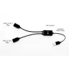 USB-A centrmezgls ITEC U3CBLHUB2A — 2 pieslēgvietas, USB 3.0 līdz 5 Gbps