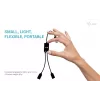 USB-A centrmezgls ITEC U3CBLHUB2A — 2 pieslēgvietas, USB 3.0 līdz 5 Gbps