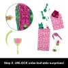 Monster High Skulltimate Secrets Garden Mysteries Playset, Venus McFlytrap lelle ar 19+ pārsteigumiem