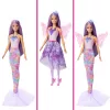 Barbie lelle Fantāzijas modes komplekts ar piederumiem, ieskaitot nāras asti, fejas spārnus un kaklarotas