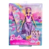 Barbie lelle Fantāzijas modes komplekts ar piederumiem, ieskaitot nāras asti, fejas spārnus un kaklarotas