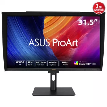 ASUS ProArt PA32UCE datora monitors 80 cm (31,5 collu) 3840 x 2160 pikseļi 4K Ultra HD LED Melns