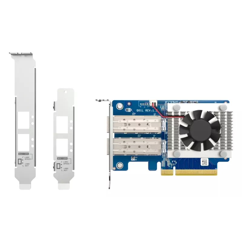 QNAP divu portu 10GbE SFP+ tīkla paplašināšanas karte QXG-10G2SF-NXE