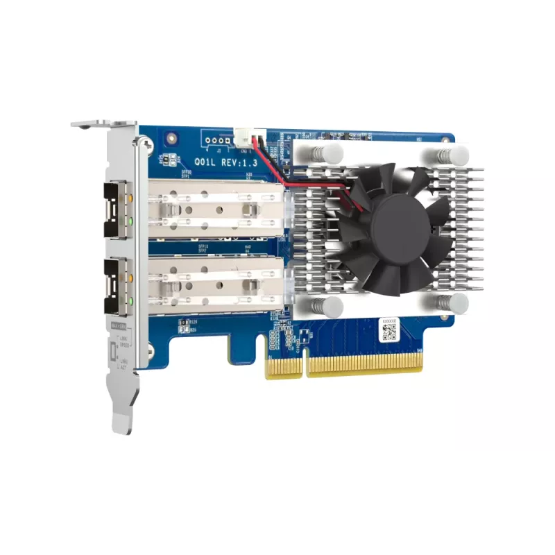 QNAP divu portu 10GbE SFP+ tīkla paplašināšanas karte QXG-10G2SF-NXE