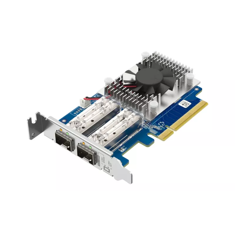 QNAP divu portu 10GbE SFP+ tīkla paplašināšanas karte QXG-10G2SF-NXE