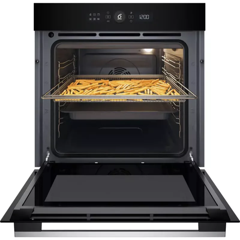 Whirlpool WOI5S8HM1SXA 73 L Melns, nerūsējošais tērauds