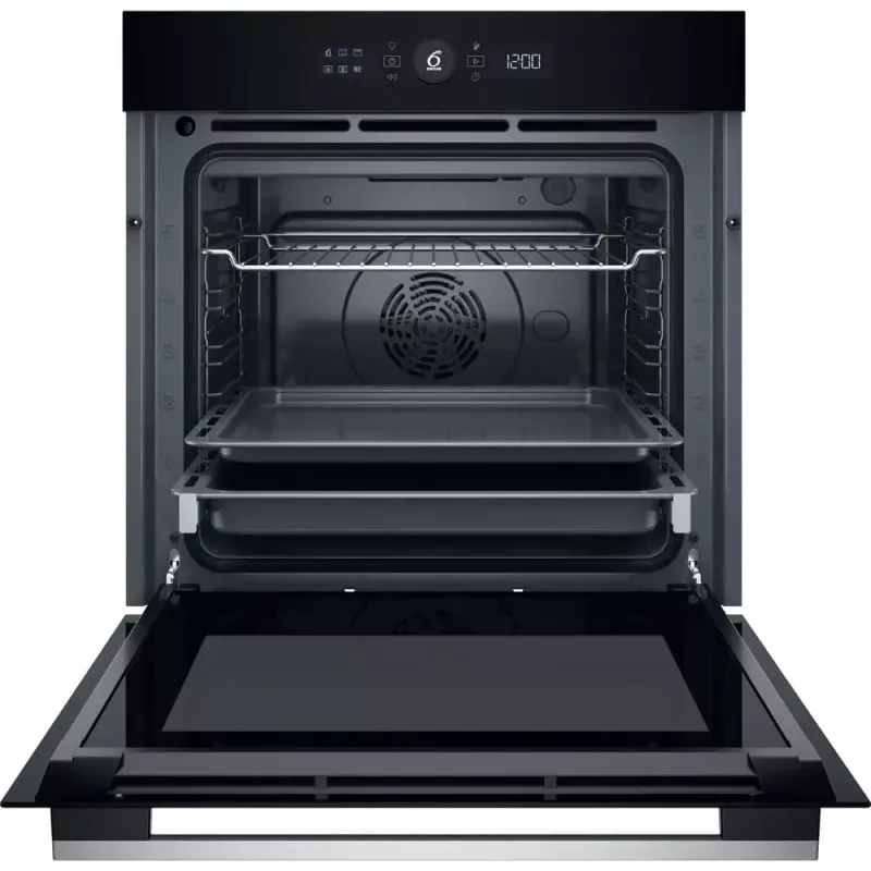 Whirlpool WOI5S8HM1SXA 73 L Melns, nerūsējošais tērauds