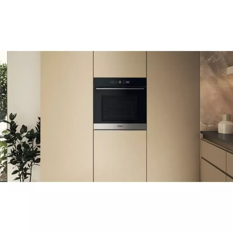 Whirlpool WOI5S8HM1SXA 73 L Melns, nerūsējošais tērauds