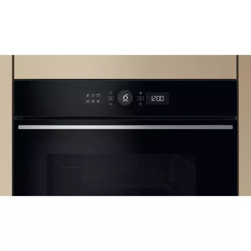 Whirlpool WOI5S8HM1SXA 73 L Melns, nerūsējošais tērauds