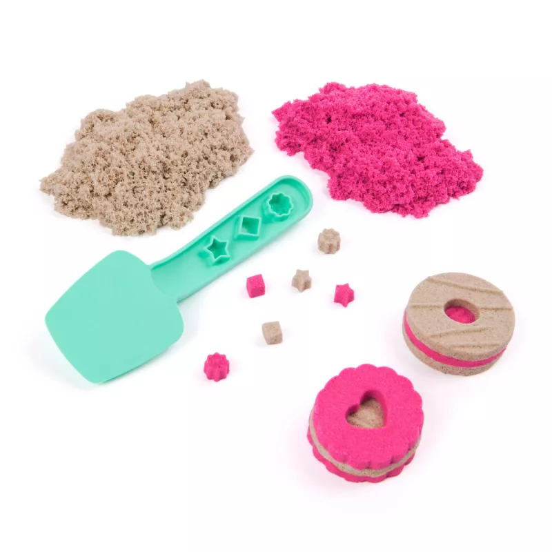 Spin Master Kinetic Sand - Cepumu Kaste, formējamās smiltis