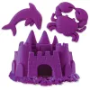 Kinetic Sand, 2 mārciņu purpura rotaļu smiltis, veidojamas sensorās rotaļlietas bērniem, atkārtoti aizvākojams maiss (iepakojums var atšķirties), no 3 gadu vecuma