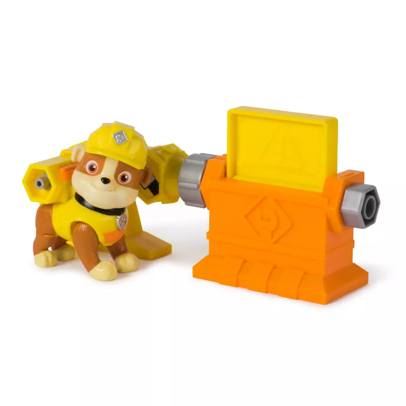 Figūriņu komplekts Usorteret Rubble & Wheeler Power Tool Pups ar 2 instrumentiem un 2 būvniecības piederumiem, vecumam 3+