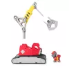 Celtņa kravas automašīna Spin Master Rubble & Crew Charger's Mega Power Crane ar Charger figūriņu, 2 noņemamiem instrumentiem, plastmasas, no 3 gadu vecuma