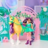 Unicorn Academy, Ava lelle un krāsu mainošais Leaf stalliņa rotaļu komplekts, Lieldienu dāvanu ideja, ietver 15 aksesuārus, lelles un vienradžu rotaļlietas meitenēm no 4 gadu vecuma