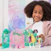 Unicorn Academy, Ava lelle un krāsu mainošais Leaf stalliņa rotaļu komplekts, Lieldienu dāvanu ideja, ietver 15 aksesuārus, lelles un vienradžu rotaļlietas meitenēm no 4 gadu vecuma