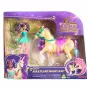 Unicorn Academy, Ava & Plant Magic Leaf ar gaismas efektu, 2 jāšanas aksesuāri, lelles un vienradžu rotaļlietas meitenēm no 4 gadiem