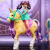 Unicorn Academy, Ava & Plant Magic Leaf ar gaismas efektu, 2 jāšanas aksesuāri, lelles un vienradžu rotaļlietas meitenēm no 4 gadiem