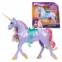 Spin Master Unicorn Academy Wildstar vienradža figūriņa 11 collas ar caurspīdīgiem segliem un iemauktiem, daudzkrāsaina, plastmasa, no 4 gadu vecuma
