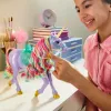 Spin Master Unicorn Academy Wildstar vienradža figūriņa 11 collas ar caurspīdīgiem segliem un iemauktiem, daudzkrāsaina, plastmasa, no 4 gadu vecuma