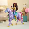Spin Master Unicorn Academy Wildstar vienradža figūriņa 11 collas ar caurspīdīgiem segliem un iemauktiem, daudzkrāsaina, plastmasa, no 4 gadu vecuma