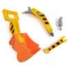 Rubble & Crew Rubble's Ultimate Tool Bulldozer Transportlīdzeklis, Rotaļlietu Kravas Auto ar Darbības Figūru, PAW Patrol Bērnu Rotaļlietas Zēniem un Meitenēm no 3 Gadiem