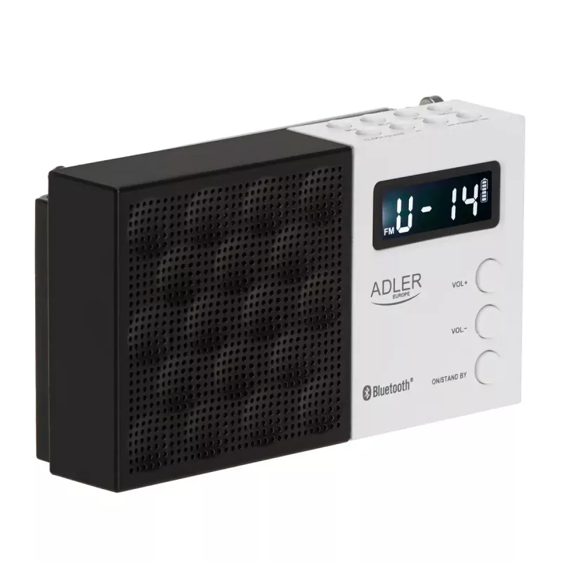 Digitālais radio Adler AD 1908 PLL AM/FM ar modinātāja funkciju