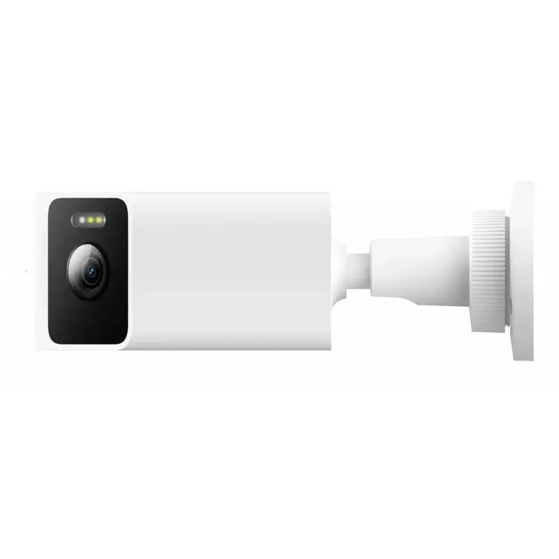 IP drošības kamera Xiaomi CW100 Dual — āra lodes tipa, 3 MP (2304×1296), Wi‑Fi, griestu/sienas stiprinājums, 0–360° pagriešana, IR/baltas gaismas diodes, 10 m nakts redzamība